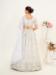 Picture of Fascinating Georgette & Net Off White Lehenga Choli