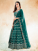 Picture of Taking Georgette Teal Lehenga Choli