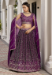 Picture of Appealing Georgette Saddle Brown Lehenga Choli