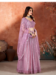 Picture of Excellent Net Plum Lehenga Choli