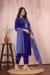 Picture of Shapely Cotton Midnight Blue Readymade Salwar Kameez