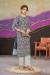 Picture of Marvelous Cotton Light Slate Grey Kurtis & Tunic