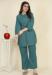 Picture of Nice Chiffon Cadet Blue Kurtis & Tunic