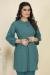 Picture of Nice Chiffon Cadet Blue Kurtis & Tunic