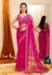 Picture of Delightful Net Deep Pink Saree