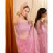 Picture of Taking Net Pale Violet Red Saree