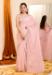 Picture of Marvelous Silk & Organza Misty Rose Saree