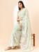 Picture of Pretty Organza Medium Spring Green Saree