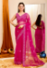 Picture of Sublime Net Deep Pink Saree