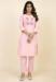 Picture of Well Formed Cotton & Silk Misty Rose Kurtis And Tunic