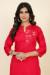 Picture of Radiant Cotton & Silk Crimson Kurtis And Tunic