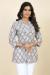 Picture of Beautiful Rayon Light Steel Blue Kurtis & Tunic