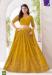 Picture of Chiffon & Georgette Dark Golden Rod Readymade Lehenga Choli