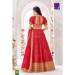 Picture of Chiffon & Georgette Crimson Readymade Lehenga Choli