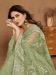 Picture of Gorgeous Net Dark Sea Green Saree