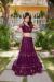 Picture of Ravishing Net Purple Lehenga Choli