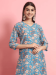 Picture of Rayon Dark Slate Grey Readymade Salwar Kameez