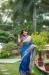 Picture of Excellent Silk Teal Saree