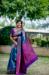 Picture of Admirable Silk Navy Blue Saree