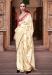 Picture of Taking Satin & Silk Blanched Almond Saree