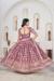 Picture of Pleasing Silk Rosy Brown Lehenga Choli