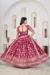 Picture of Shapely Silk Rosy Brown Lehenga Choli