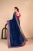 Picture of Beauteous Georgette Midnight Blue Saree