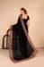 Picture of Magnificent Georgette Black Saree