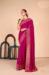 Picture of Classy Georgette Medium Violet Red Saree