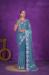 Picture of Sightly Silk Cadet Blue Saree