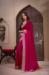 Picture of Appealing Georgette Dark Red Saree