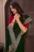 Picture of Radiant Georgette Dark Olive Green Saree