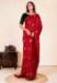 Picture of Pleasing Georgette Crimson Saree