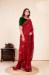 Picture of Pleasing Georgette Crimson Saree