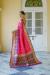 Picture of Ravishing Silk Medium Violet Red Saree