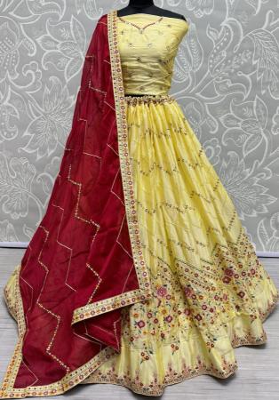 Picture of Fascinating Silk Peru Lehenga Choli