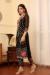 Picture of Pleasing Georgette Black Straight Cut Salwar Kameez