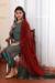 Picture of Georgette Dark Slate Grey Straight Cut Salwar Kameez