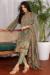 Picture of Georgette Medium Sea Green Straight Cut Salwar Kameez