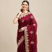 Picture of Superb Silk Plum Saree