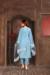 Picture of Sightly Cotton Light Blue Straight Cut Salwar Kameez