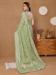 Picture of Ravishing Net Dark Sea Green Saree