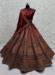 Picture of Amazing Chiffon Maroon Lehenga Choli