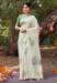 Picture of Exquisite Cotton Off White Saree