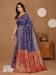 Picture of Marvelous Silk Dark Slate Blue Saree