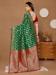 Picture of Nice Silk Dark Green Saree