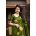 Picture of Good Looking Silk Olive Saree