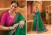 Picture of Charming Silk Dark Green Saree