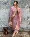 Picture of Rayon & Silk Rosy Brown Readymade Salwar Kameez