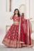 Picture of Taking Georgette Dark Red Lehenga Choli